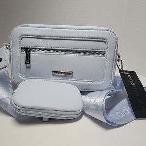 Madden Girl Light Blue Crossbody Bag